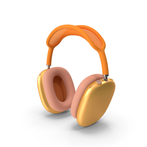 Headphones Orange.H03.2k Gadget-Graber